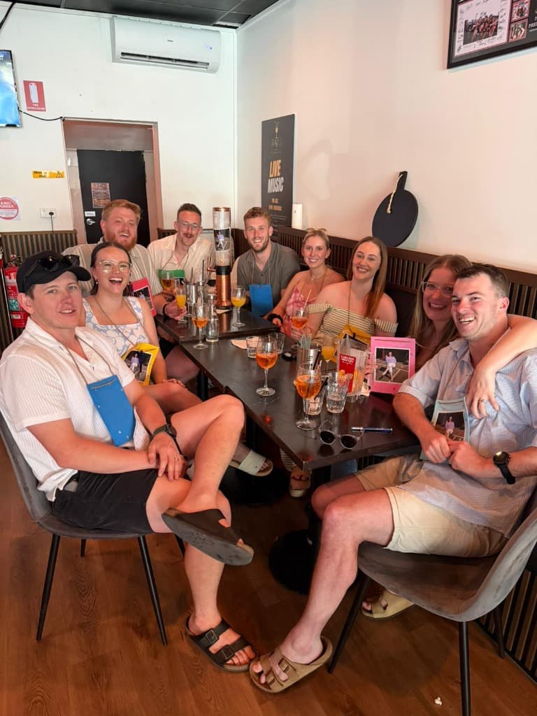 Locals at The First Sip