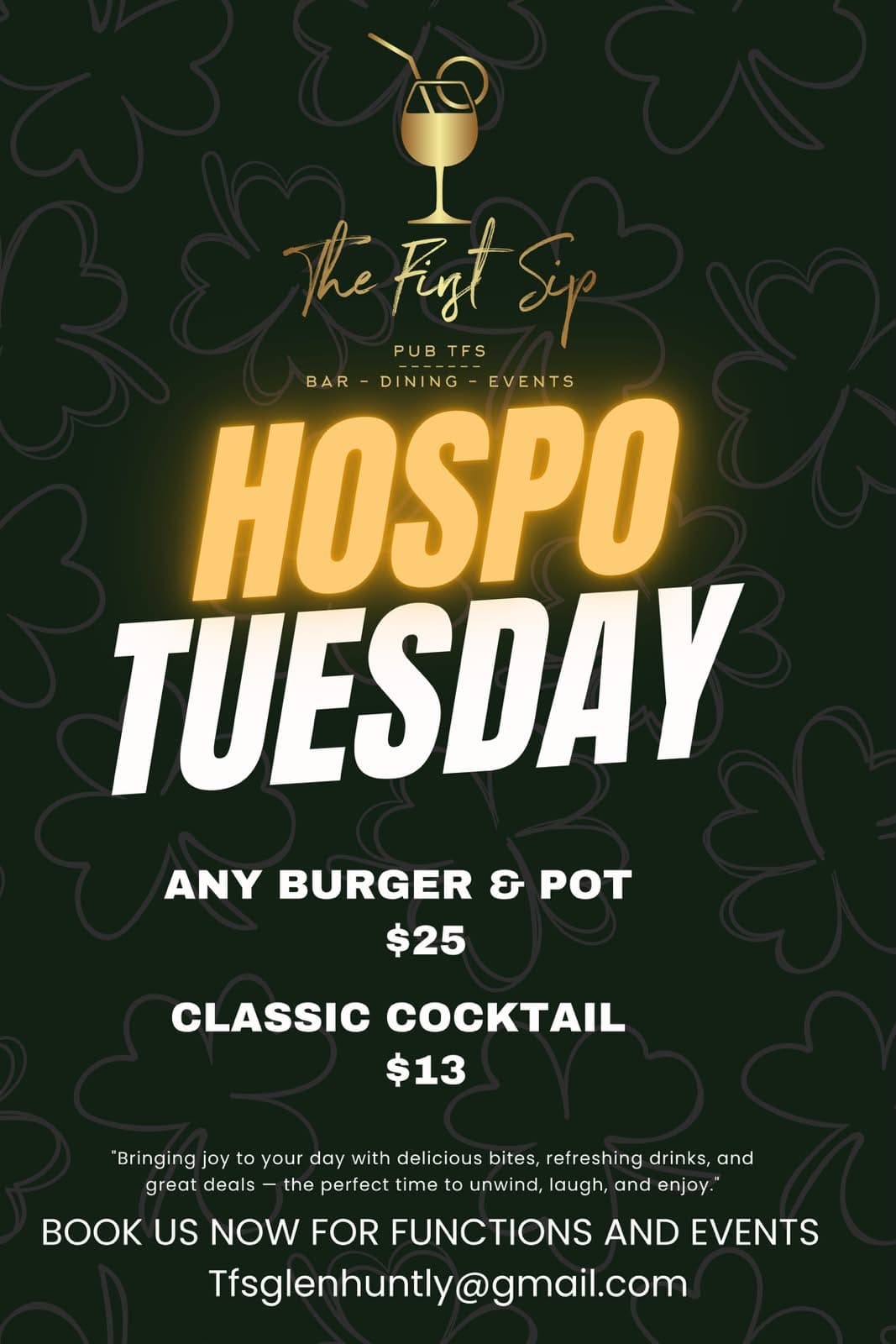 Hospo Tuesday